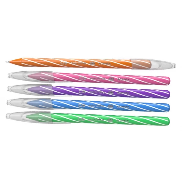 Caneta Esferografica Cis Spirinho 0.7 com 5 Cores