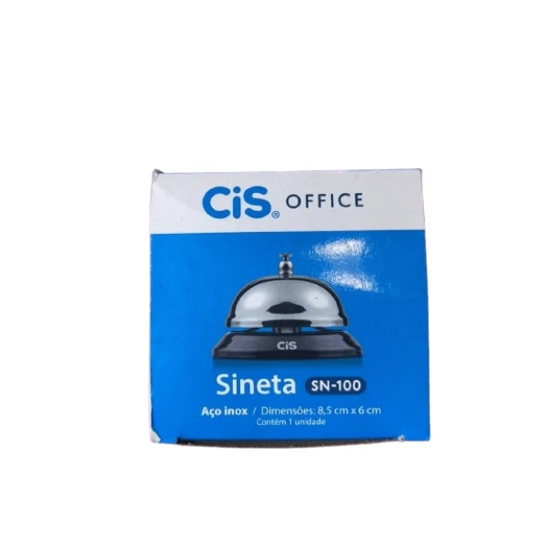 Campainha SN100 Sineta Aço Inox Cis