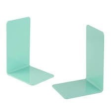 Bibliocanto Organizador de Livros, 1 Par, Maxcril Verde Pastel