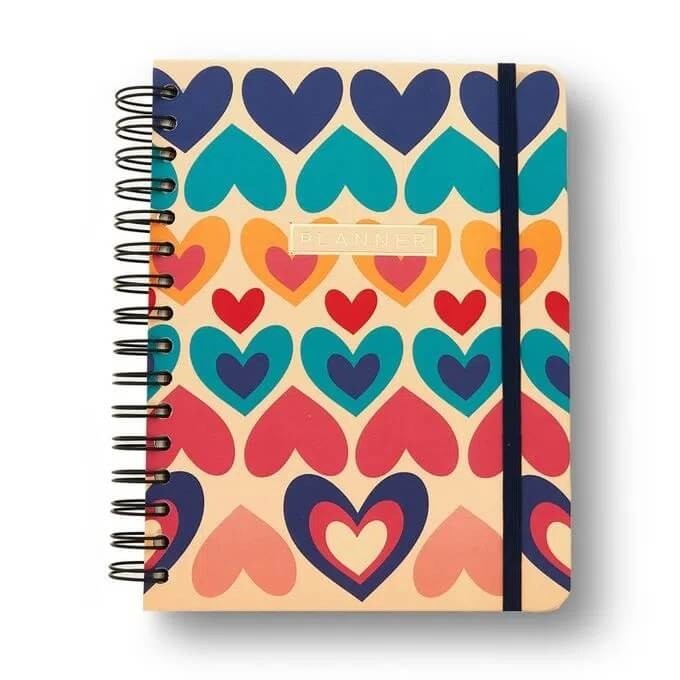 Planner Permanente Wire-o Brisa Semanal Notas A5 Romance