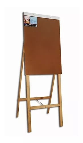 Cavalete Flip Chart Mdf 1,80m Para Bloco Até 90x60 Cortiarte 1 UN