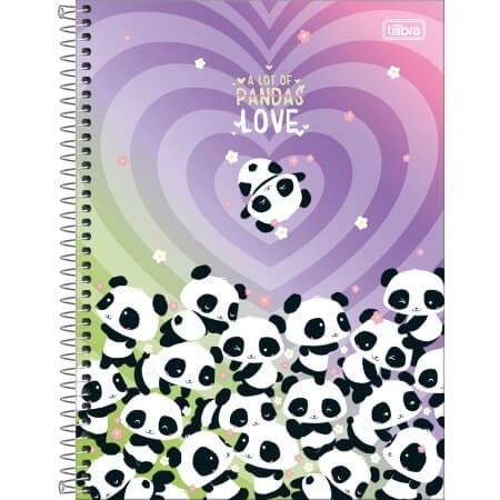 Caderno Universitário 20 Matérias Lovely Friend 320 fls Tilibra 1 UN