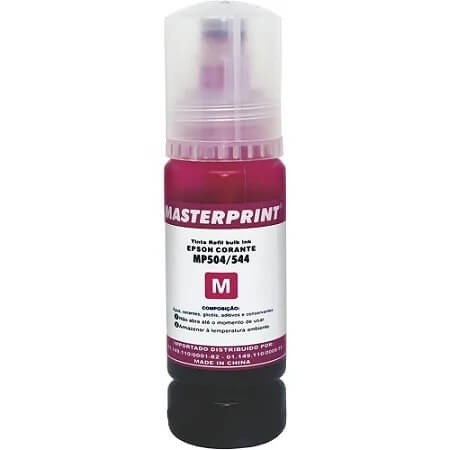 Refil de Tinta Masterprint Compatível Epson 504/544 70ml Magenta