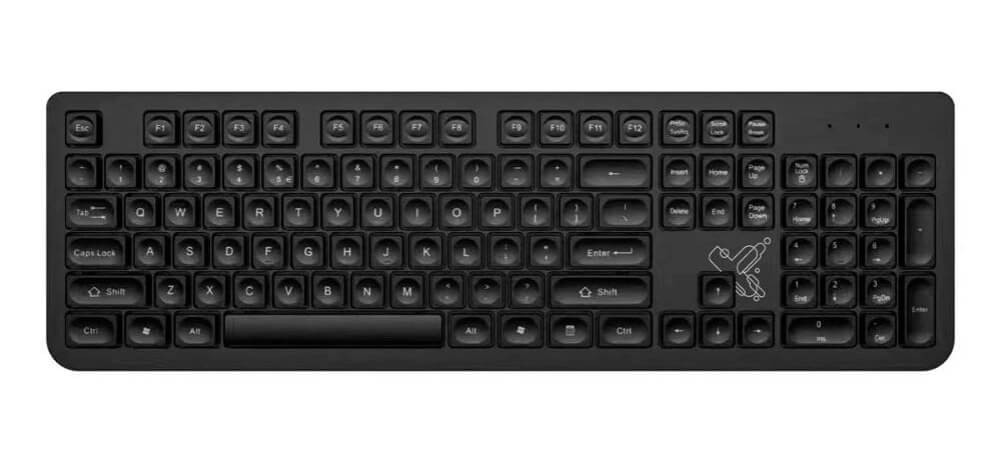 Teclado USB Multimídia Maxprint Concept Pro com Fio Preto
