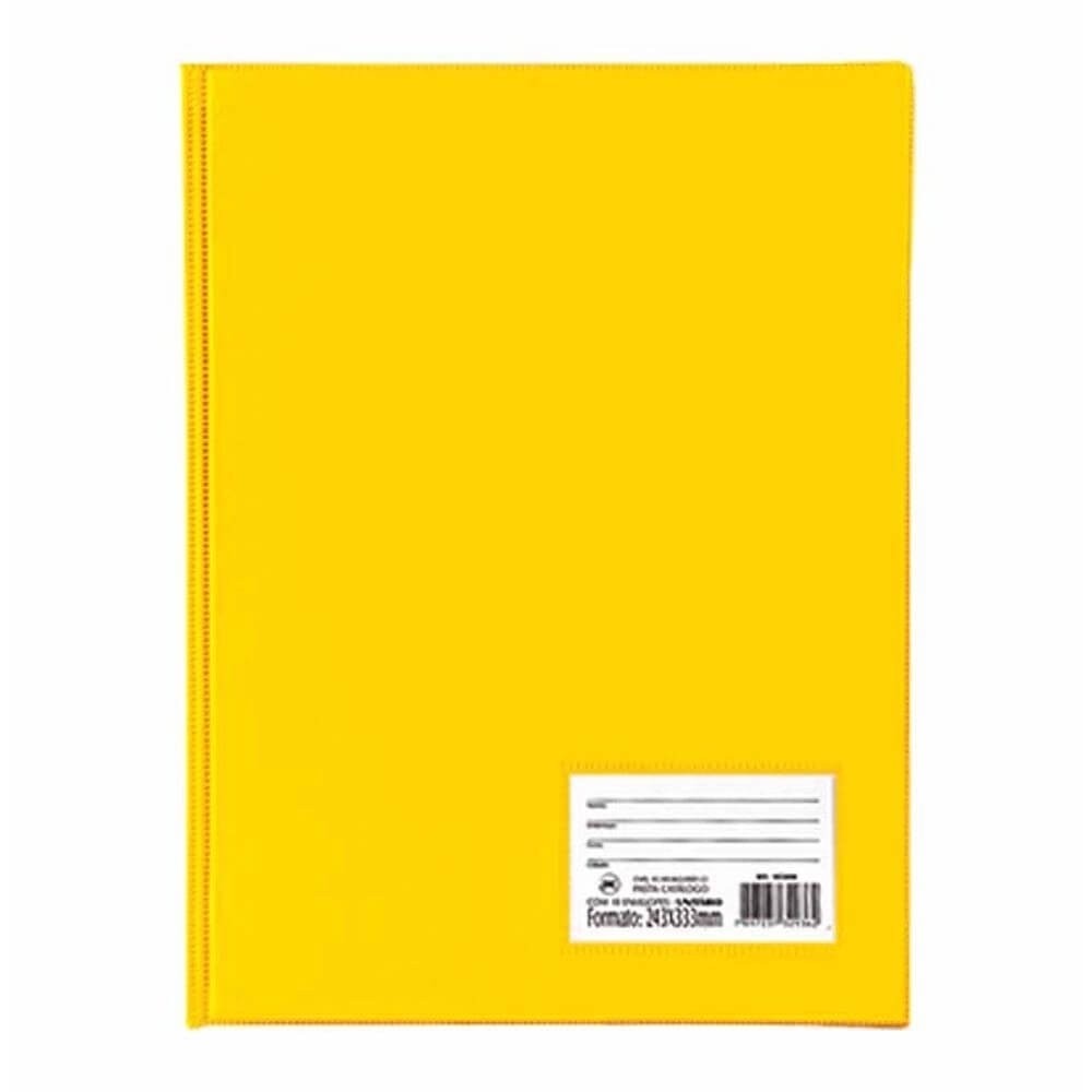 Pasta Catálogo Amarela com 50 Envelopes DAC 1 UN