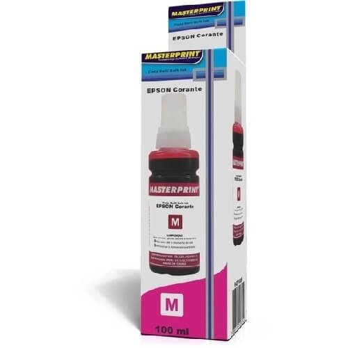 Refil De Tinta Epson Comp. 664 Magenta 100ml. Masterprint 1 UN