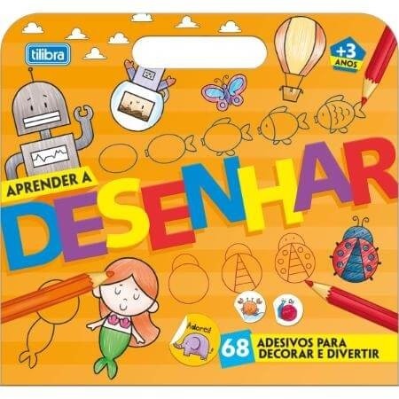 Livro de Atividades Maleta Aprendendo a Desenhar