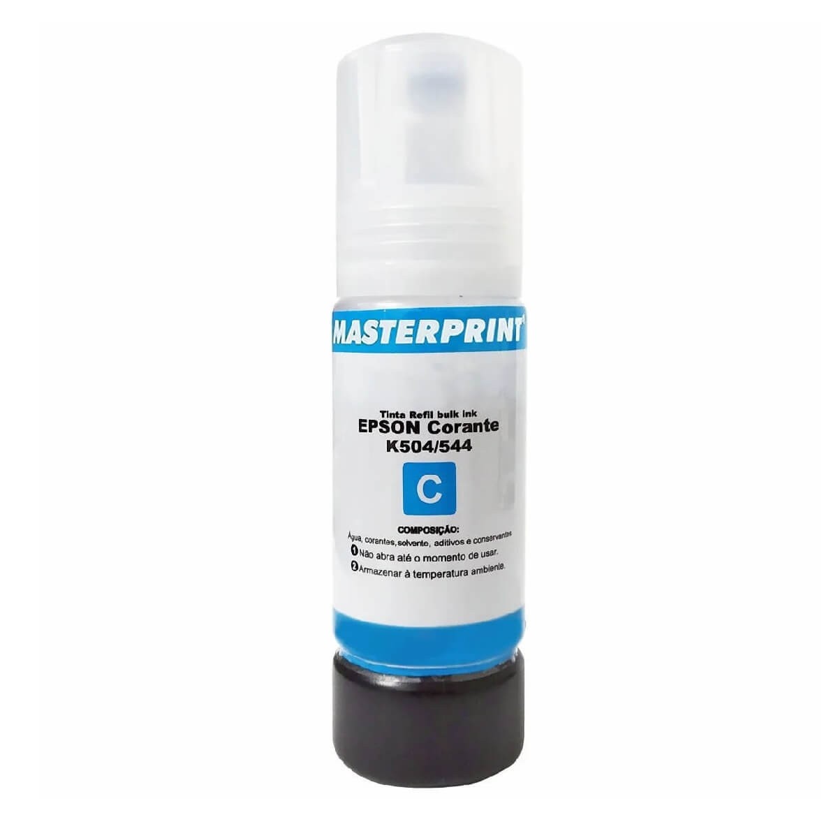 Refil de Tinta Masterprint Compatível Epson 504/544 70ml Azul