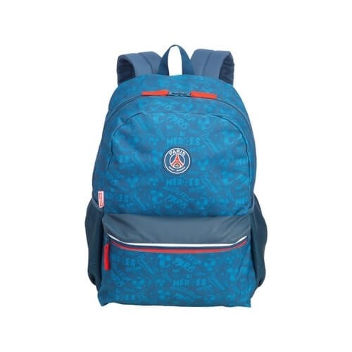 Mochila Escolar Infantil Grande PSG Plus Sestini Azul 1 UN