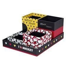 Kit Organizador De Mesa Mickey 05 Peças Dac