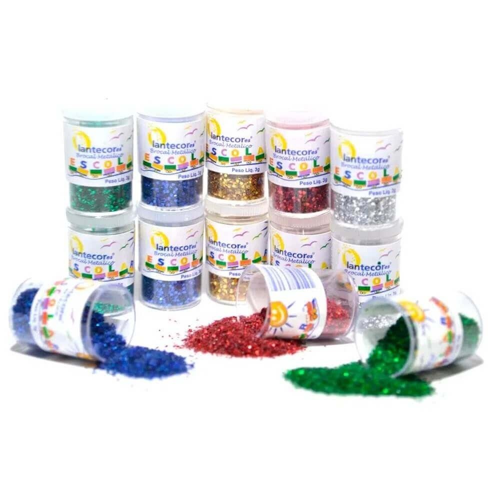 Glitter de PVC Lantecor 3g 1 UN