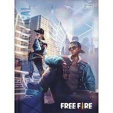 Caderno Brochurão Free Fire 80 Folhas Tilibra
