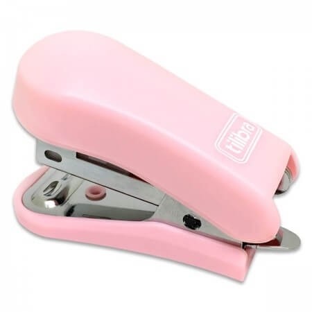 Grampeador Mini G101 Rosa Claro Tilibra 1 UN