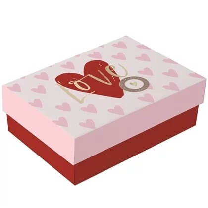 Caixa Retangular com Tampa Petit Passione P Cromus 16X10X5,5CM 1UN