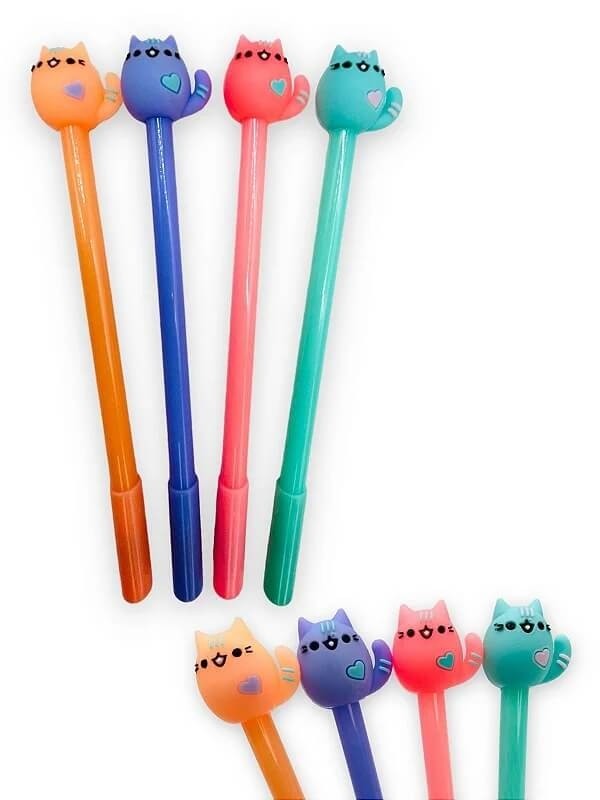 Caneta Gatinho Coração 1 UN