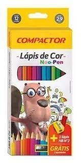 Lápis de Cor Neo Pen Compactor