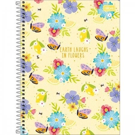 Caderno Universitário 20 Matérias 320 fls Charme Tilibra 1 UN