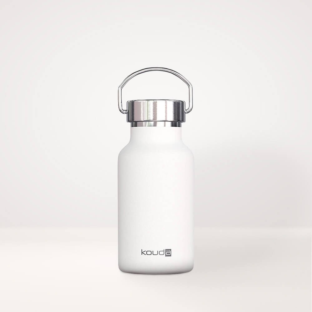 Garrafa Térmica Kouda 350ml Martial Branca Classic