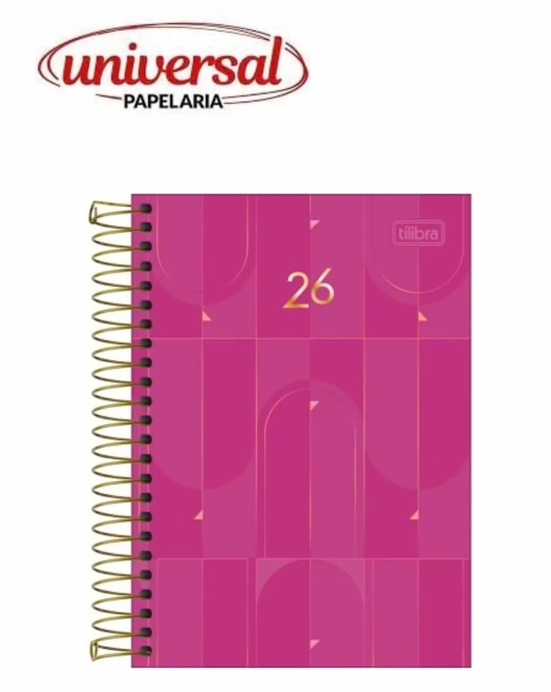 Agenda Executiva Espiral Diaria  Spot Feminina 2026 1 UN