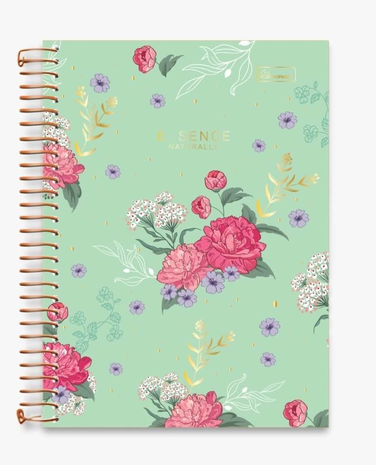 Caderno Colegial 10 Matérias Essence Cadersil 1 UN