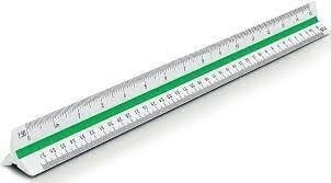 Escalímetro Plástico 30 cm Kaz