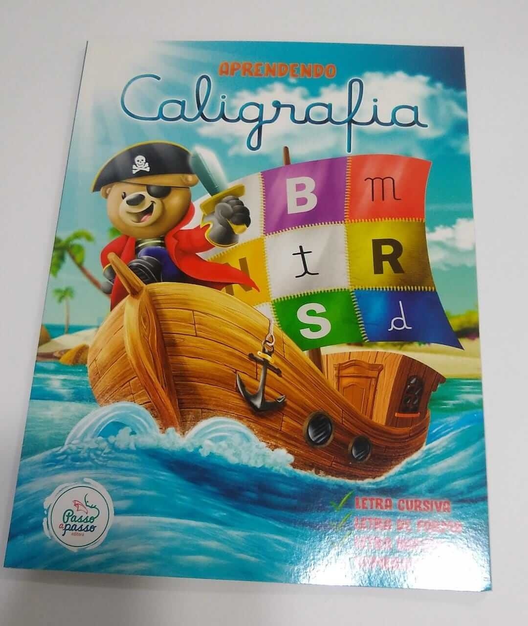 Aprendendo Caligrafia - Cursiva, Forma, Bastão e Numerais