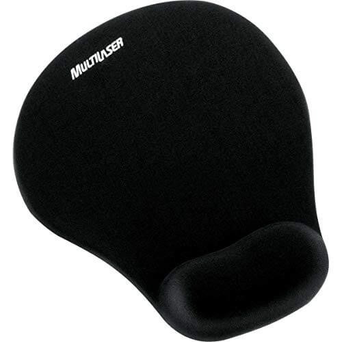 Mouse Pad Gel Pequeno Preto - Multilaser AC021