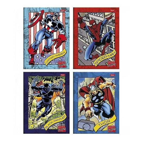 Caderno Brochurão Marvel Comics 80 fls