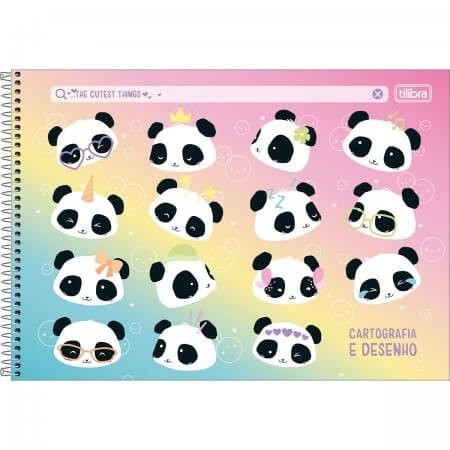 Caderno de Desenho Capa Dura Lovely Friend 80 fls