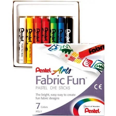 Giz Pastel Seco 7 Cores Pentel