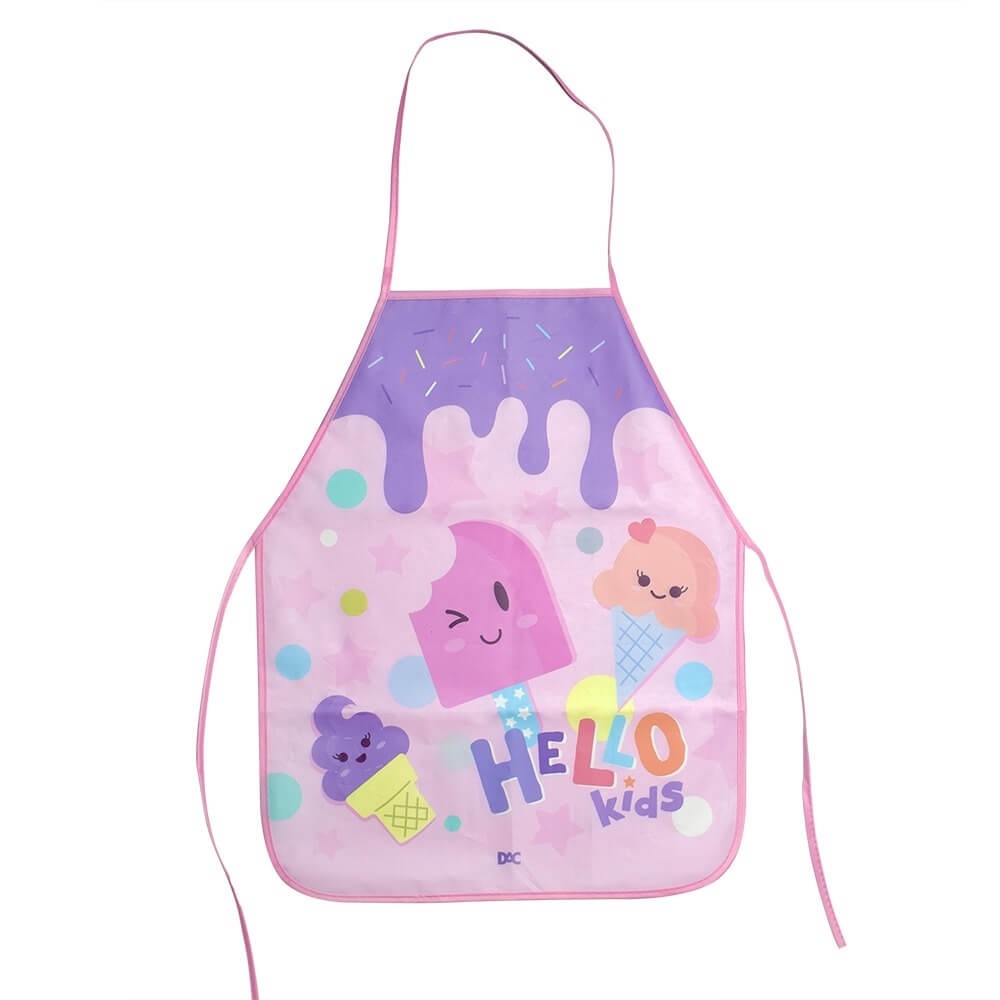 Avental DAC Infantil em PEVA Hello Kids Sovertinho