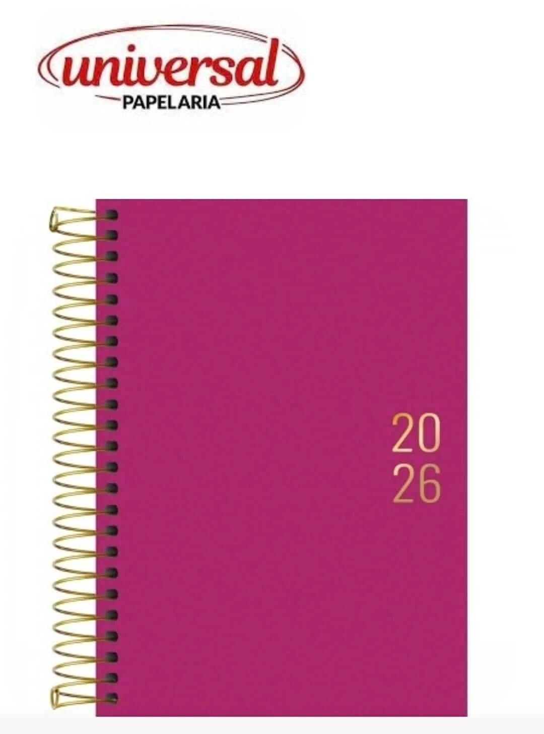 Agenda Executiva 2026 Tilibra Espiral Napoli 1 UN