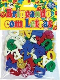 Brincando c/ Letras 62pcs