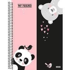 Caderno Universitário 15 Matérias My Friend 240Fls São Domingos