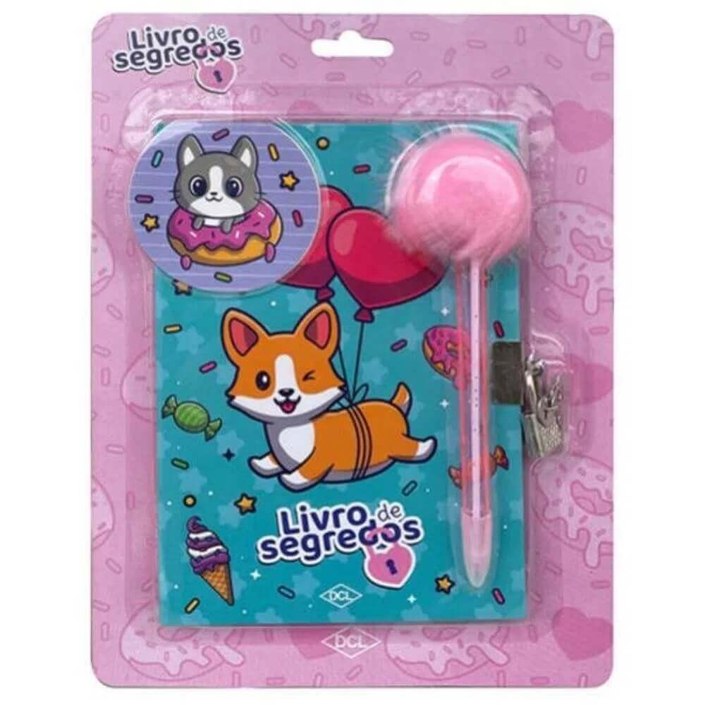 Diário Livro de Segredos - Pets Fofinhos