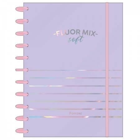 Caderno Discbook Flour Mix Foroni 160 fls