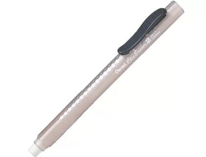 Caneta Borracha Clic Eraser 2 Preta Pentel