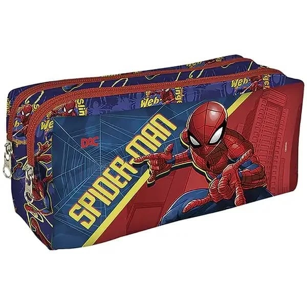 Estojo Escolar Duplo Homem Aranha DAC