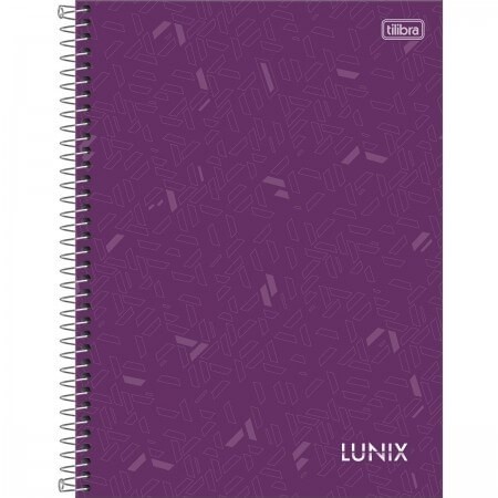 Caderno Universitário 20 Matérias 320 fls Lunix Tilibra 1 UN