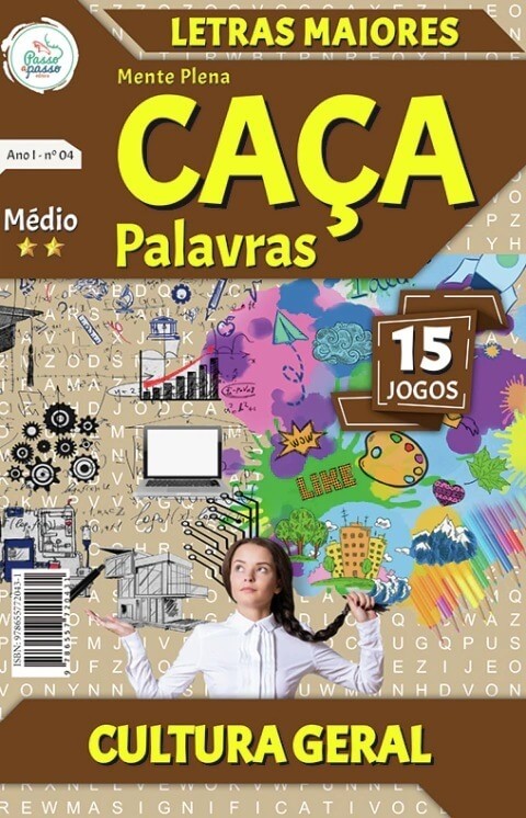 Caça-Palavras Ed.04 Mente Plena Cultura Geral