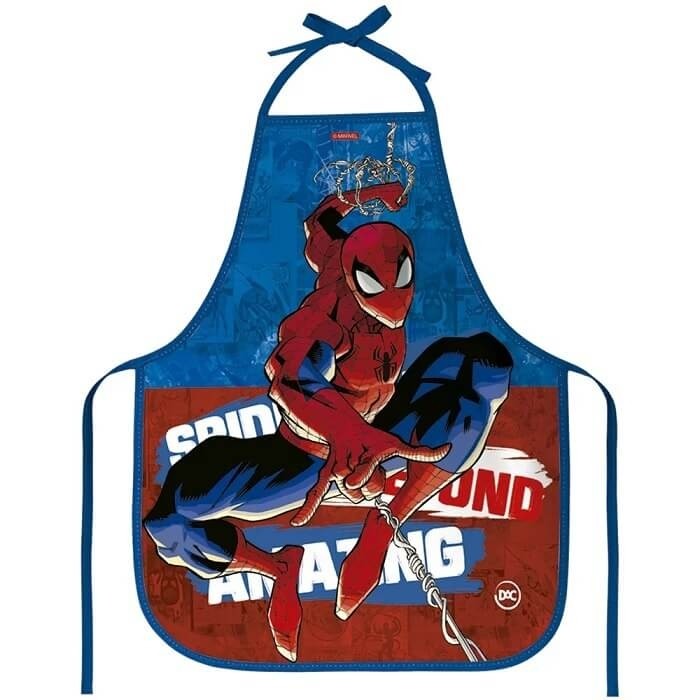Avental Escolar Infantil Marvel Spider Man (Homem Aranha)  DAC