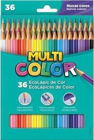 EcoLápis De Cor 36 Cores Multicolor