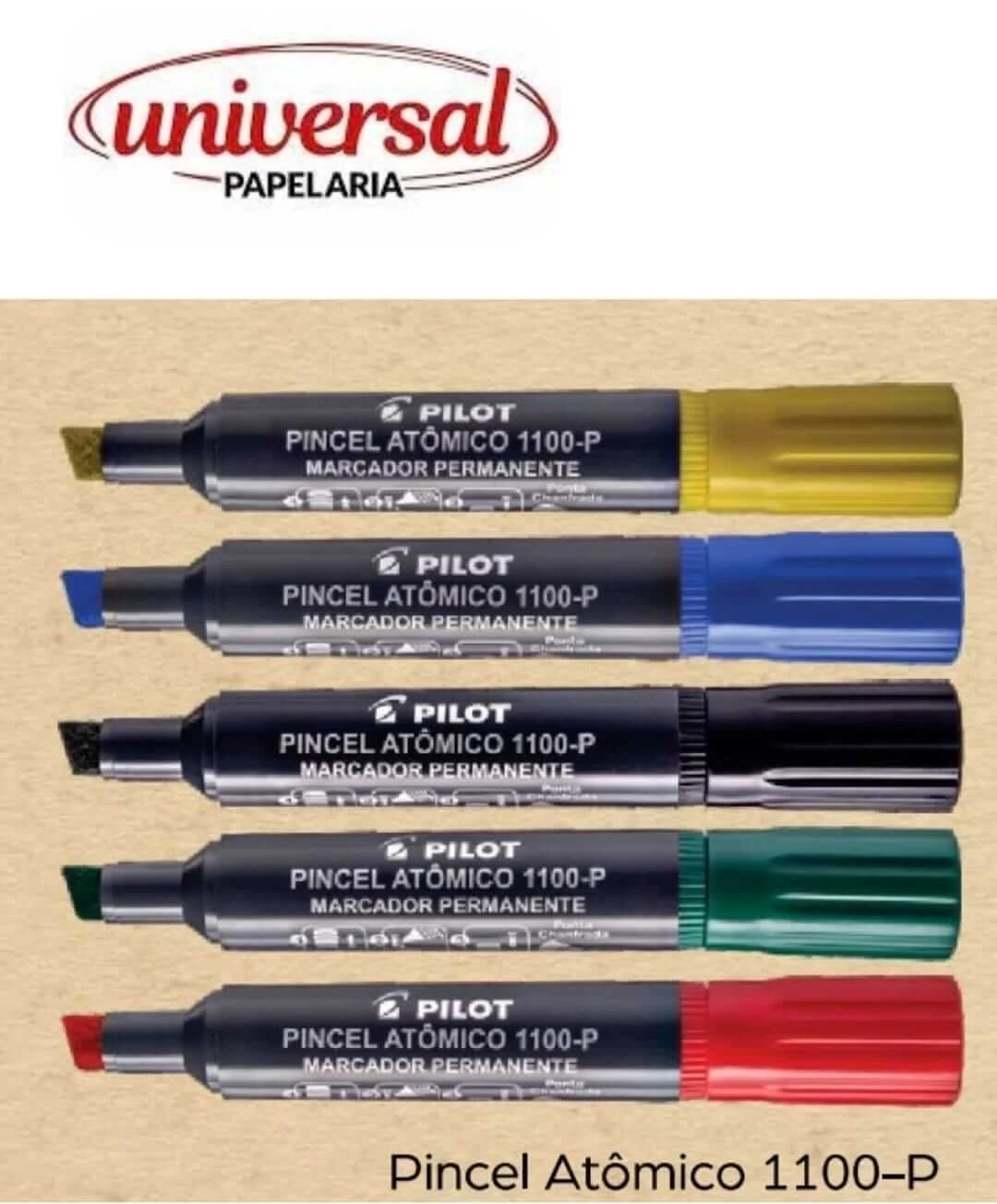 Marcador Permanente 1100-P Pilot