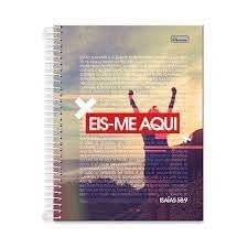 Caderno universitário 12 matérias capa dura - Bliss Religioso Cadersil