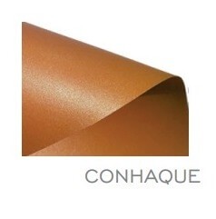 Papel Perolado A4 180g Colorido na Massa Metallik Conhaque 1 Folha