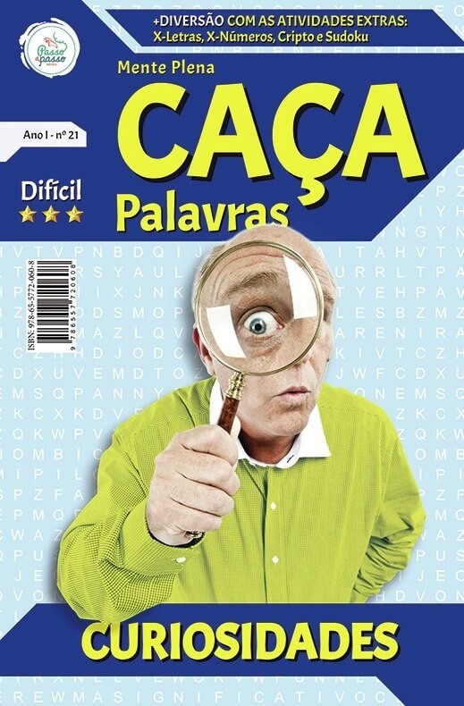 Caça-Palavras Ed.21 Mente Plena Curiosidades