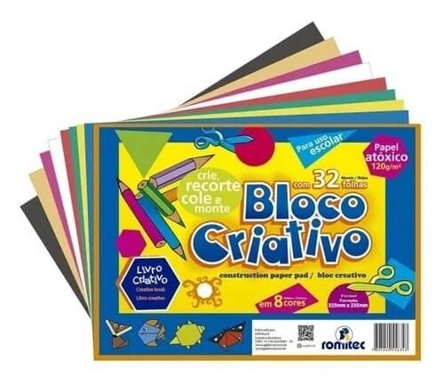 Bloco Criativo 120g - Romitec