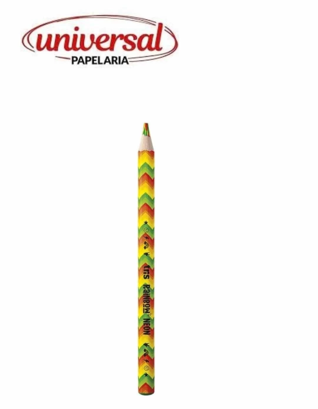 Lápis De Cor Tris Rainbow Neon 1 UN