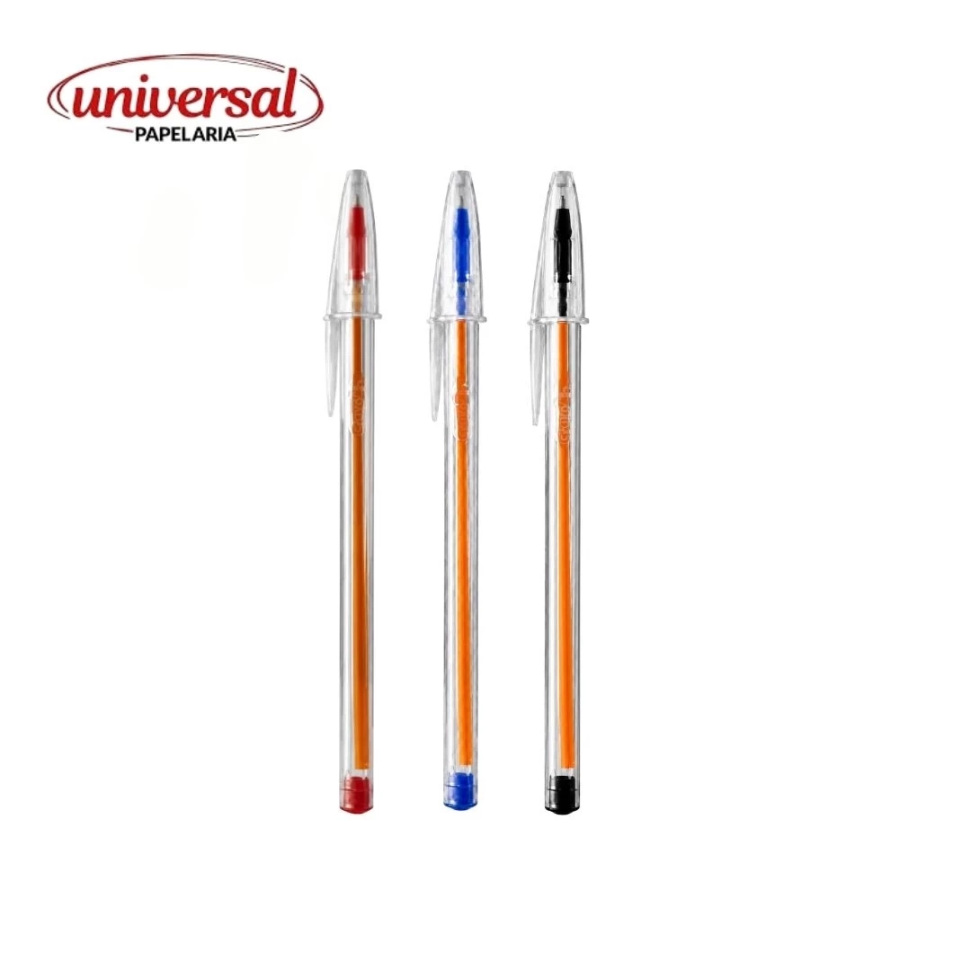  Caneta Bic Cristal Ponta Fina