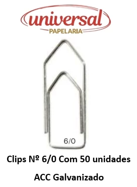 Clips Nº 6/0 ACC Galvanizado 50 unidades